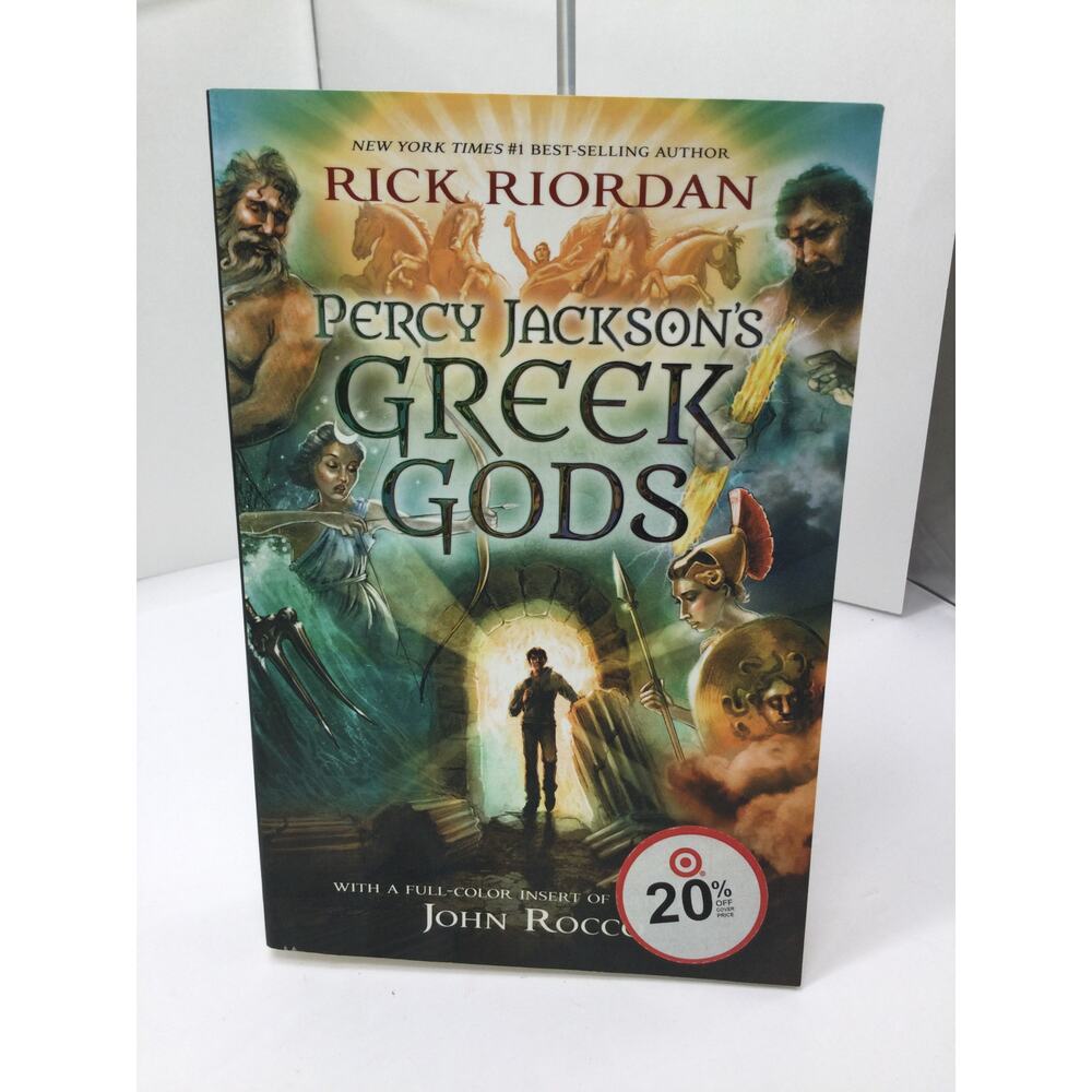 Percy Jacksons Greek Gods by Rick Riordan paperback